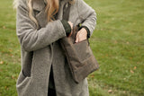 Leather Bag - Vintage Grey