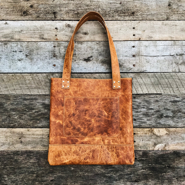 Leather Bag - Vintage Tan