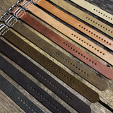 Tan Suede 3 Ring Watch Strap