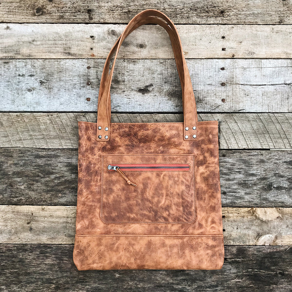Leather Bag - Vintage Spice