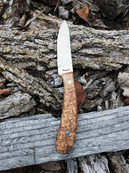 Black Ash Burl Hawthorn knife