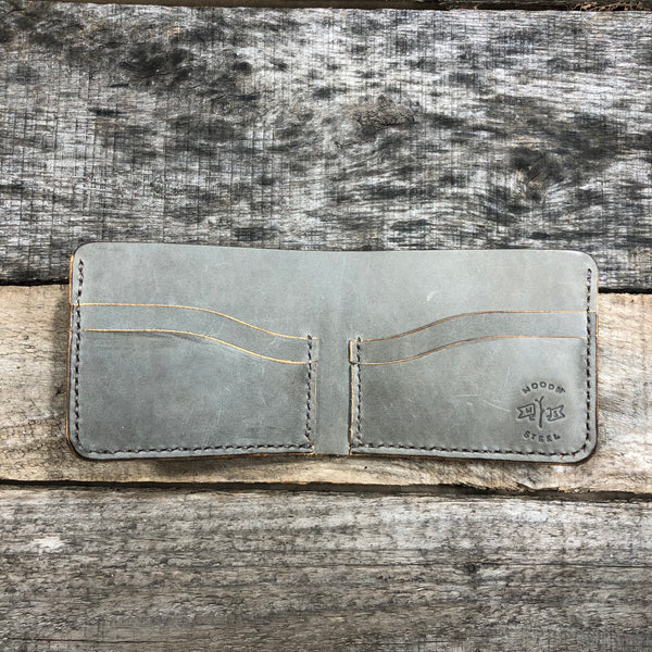 Steel Bi-fold Wallet