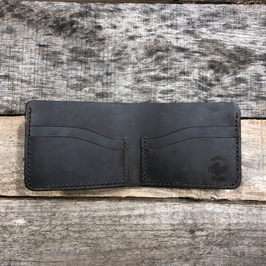 Dk. Brown Bi-fold Wallet