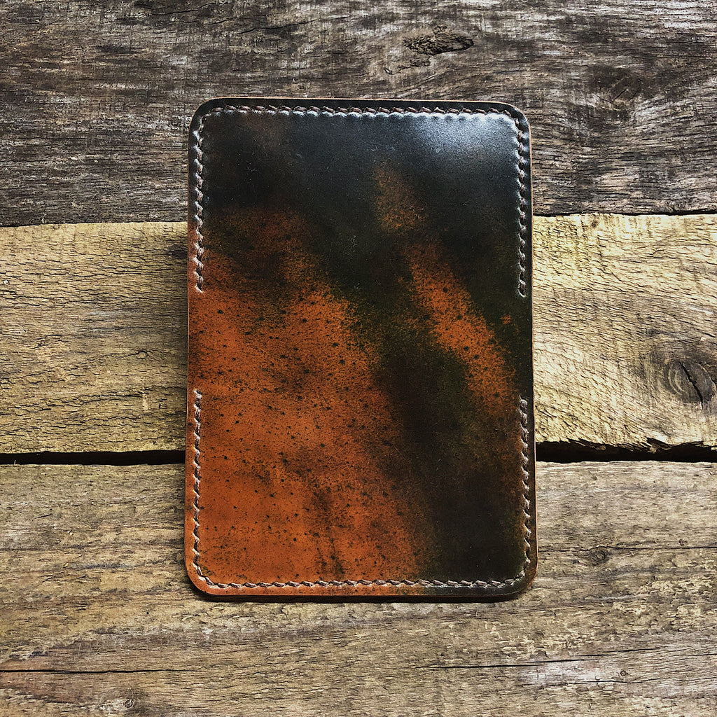 Marbled Shell Cordovan 2 Pocket Wallet