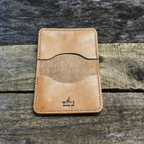 Tan 3 Pocket Wallet