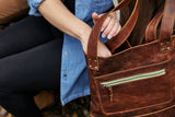 Leather Bag - Vintage Brown