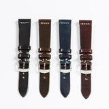 Black Shell Cordovan 2 Pc. Watch Strap