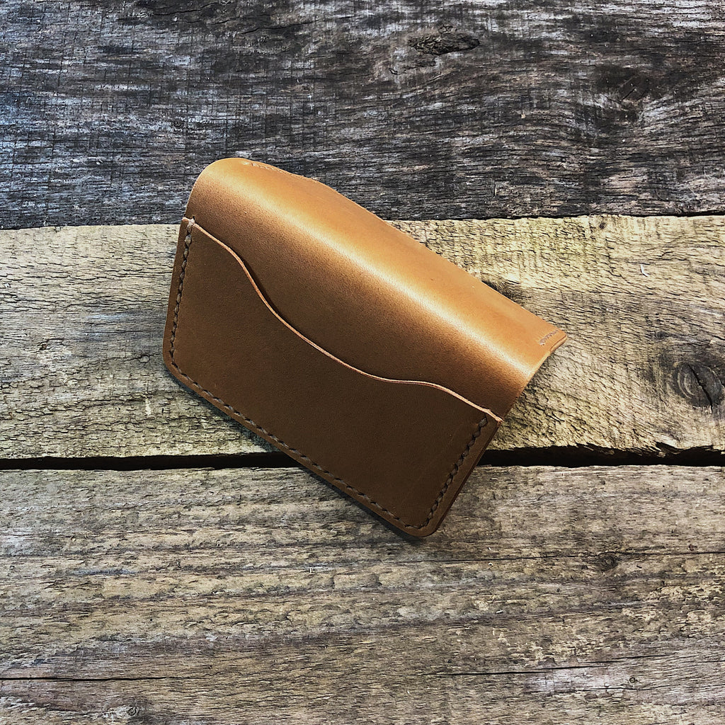 Tan 3 Pocket Wallet