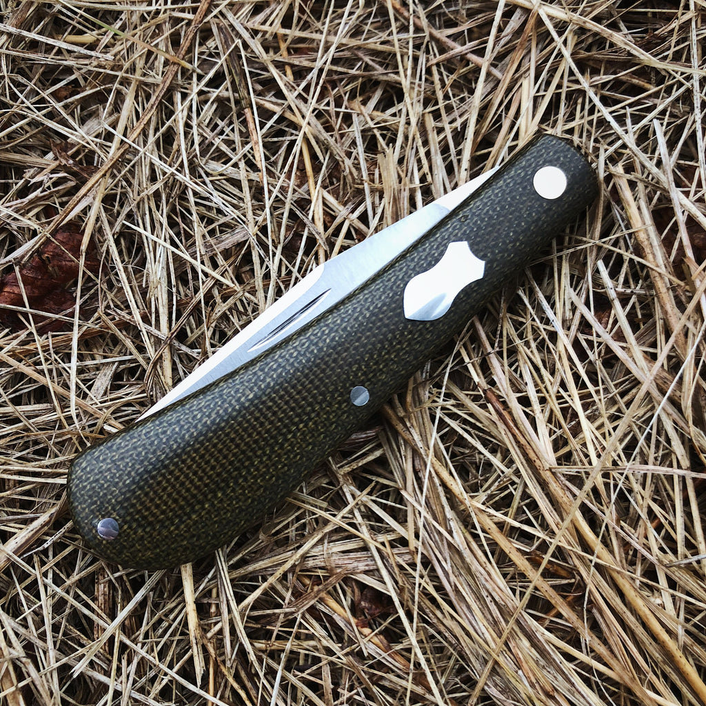 Olive Pocket Knife